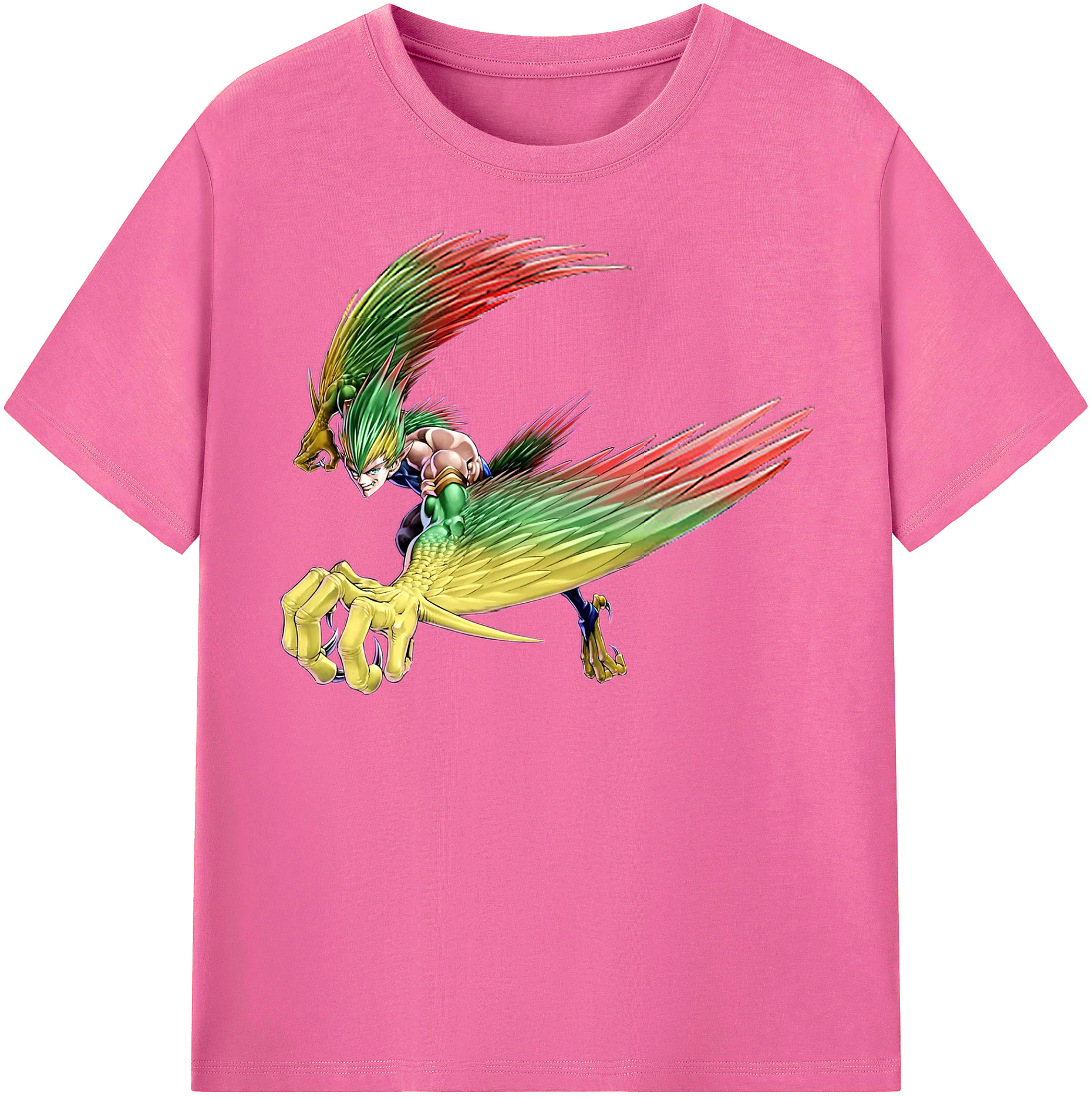 （画像用） 遊☆戯☆王 Yu-Gi-Oh! レディースカジュアルプリントTシャツ（綿100％）